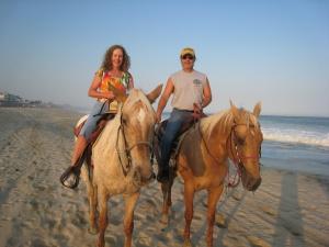Sunset Horseback Riding