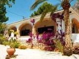 Javea private villa pool and tennis court - Costa Blanca holiday villa