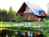 Quebec vacation waterfront log cabin - Vacation rental luxury home in Canada