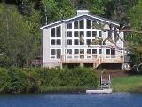 Mont Tremblant lake front vacation rental - Quebec ski holiday home rental