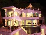 Phuket luxury holiday villa in Thailand - Bangtao Beach villa views to Andam