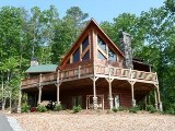Luxury Blue Ridge log cabin in Georgia - Mountain holiday cabin home