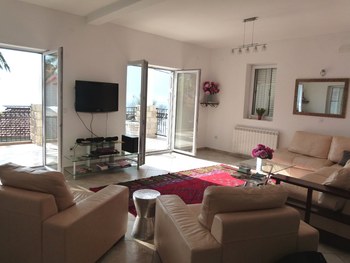 Living room in Winter.