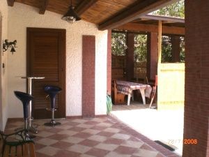 Patio & drinks corner