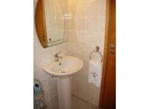 Toilet and wash area