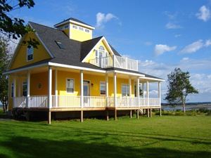 Exterior view of cottage