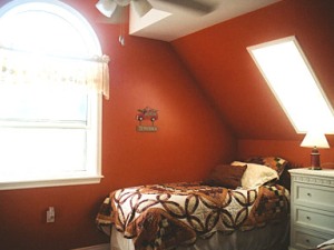 Bedroom with double bed