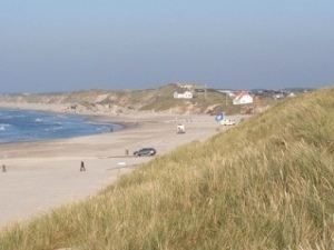 beach at Loekken