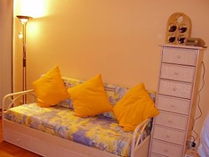 Sofa bed converts to double 