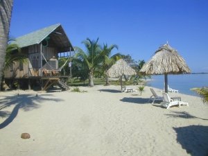 Green House Cabana on Beach