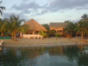Restaurant & Cabana @ sunrise