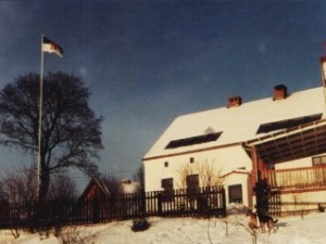 Cottage in winter