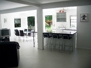 Apartment B dining area