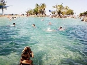 Swimming at the Lagoon