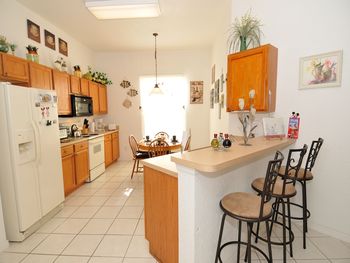 Large fitted kitchen