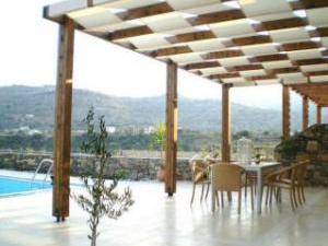 Patio area leading to pool