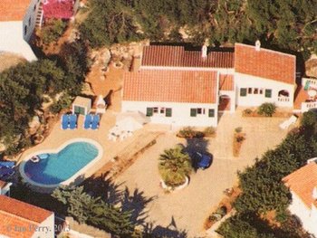 Aerial View of Villa