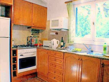 View of fully equipped Kitchen