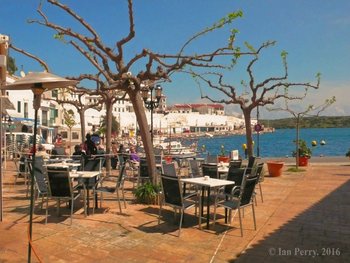 View of Es Castell Restaurants