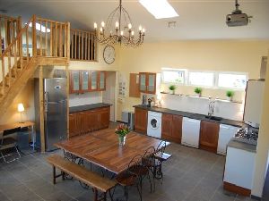 large modern kitchen