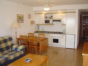 View looking to kitchen