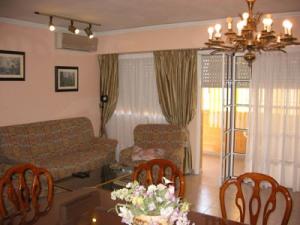 Living room with balcony