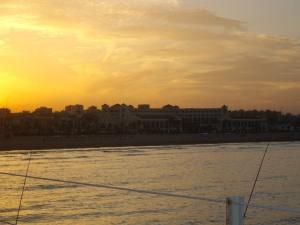 Sunset in the beach