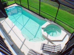 Pool from the balcony