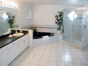 Master bathroom