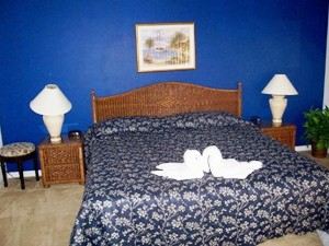 Bedroom with double bed