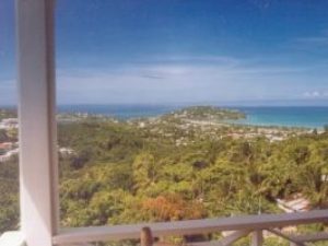 View from the villa