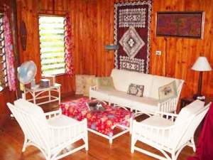 Relax in the living area