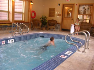 In-door lap pool