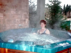 Large hottub