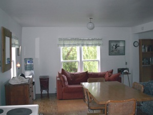 Comfy sitting area