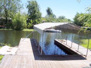 The boat dock