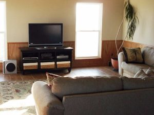 Big Screen TV in living room