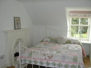 Master bedroom with double bed