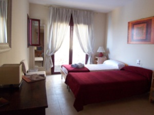 Double bedroom on upper level