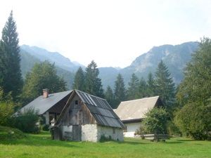 Chalet in summer