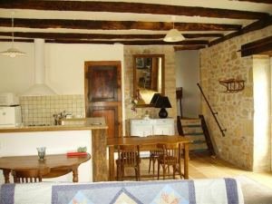 kitchen and part living room