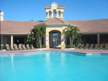 heated pool and clubhouse