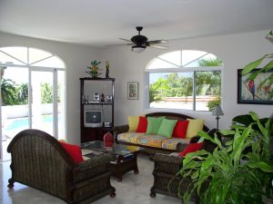 Our Comfy Living Area