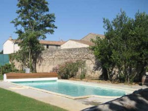 Side view of the house