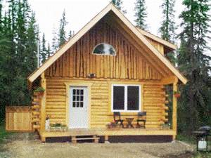 Fairbanks vacation log cabin rental