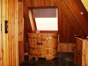 Wooden bath