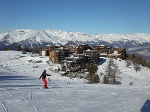 Thyon in winter