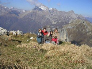 Guests on the top of mountains