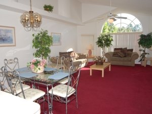 Dining room view
