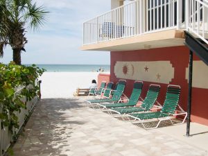 Tropical atmosphere on beach